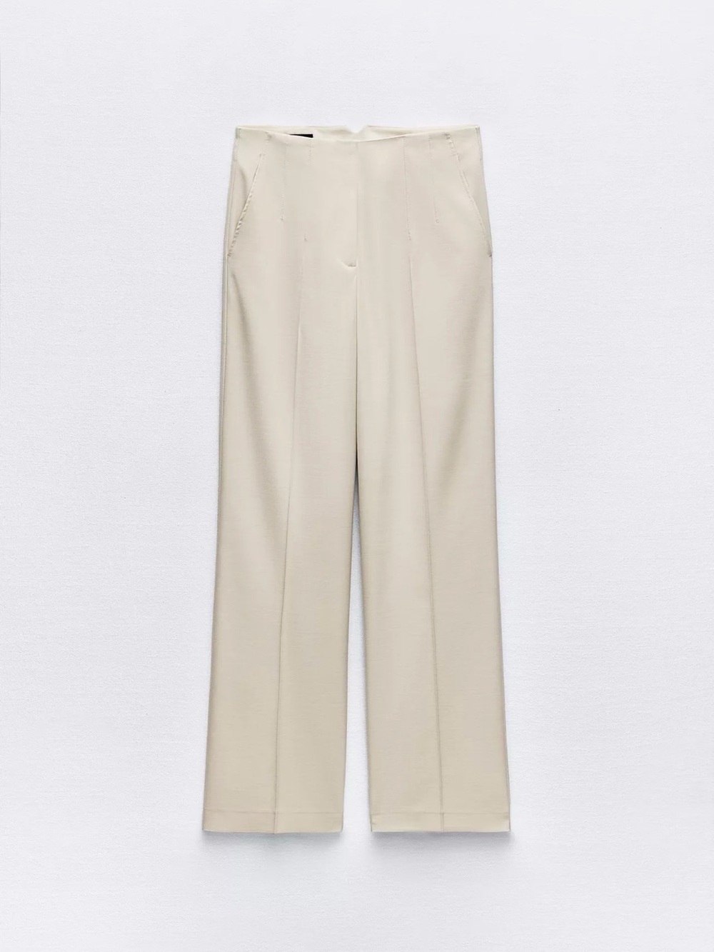 ZARA High Waist Wide Leg Pants